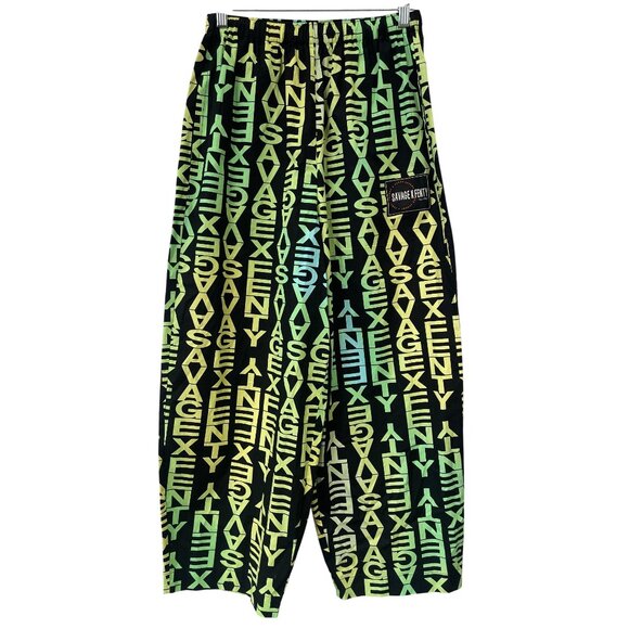 Savage X Fenty Pants - Savage X Fenty Pants Size Small Leisure X Oversized Trouser Black Streetwear